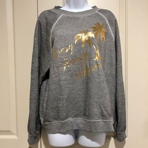 Wildfox Easy Breezy whatever Shirt Sweatshirt NWT